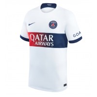 Camiseta Paris Saint-Germain Nuno Mendes #25 Visitante Equipación 2023-24 manga corta